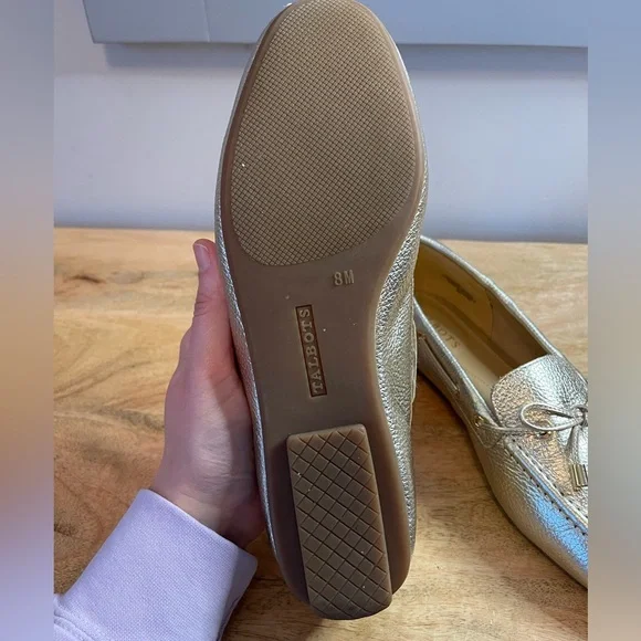 Talbots women’s metallic loafers size 8M - Picture 5 of 7